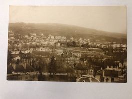Neuchatel - Quartier du Rocher & Chaumont 1922