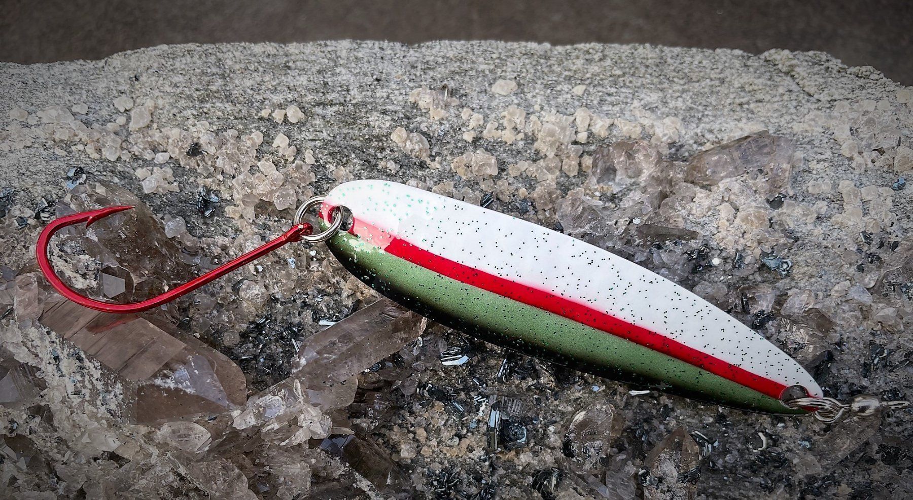 Esche: Forelle / Hecht Schlepplöffel 88 mm – Nuovo (secondo la descrizione) da Arbon venduto da Helmuth 4