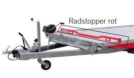 Radstopper rot Vezeko Radanschlag Rad
