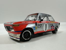 BMW 2002 ti 1:18 RAR TEAM LERU, limitiert, MINICHAMPS