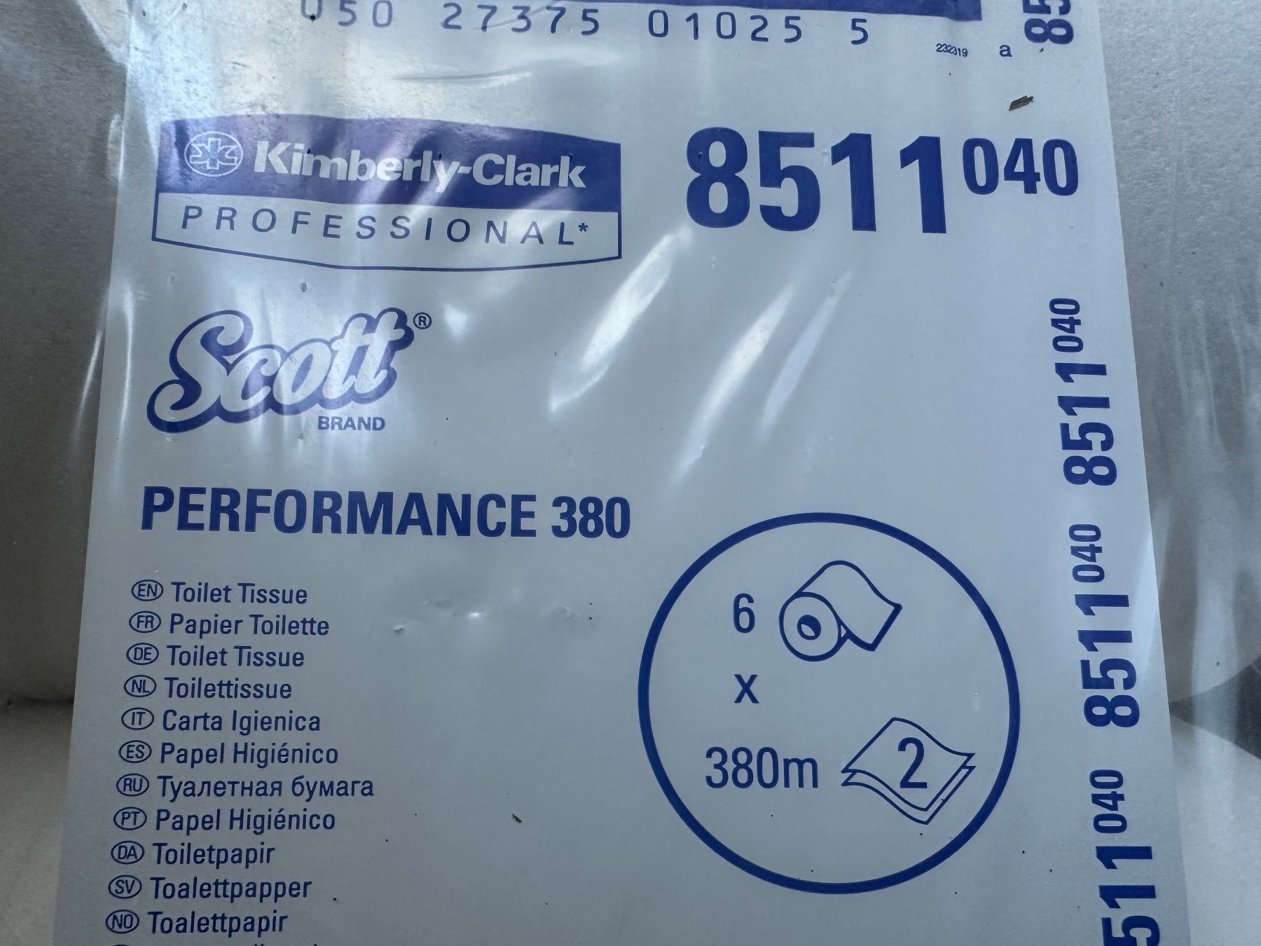 WC: 6 Rollen Scott Toiletten Papier 8511 – Nuovo e nell'imballaggio originale da Necker venduto da liq24 1