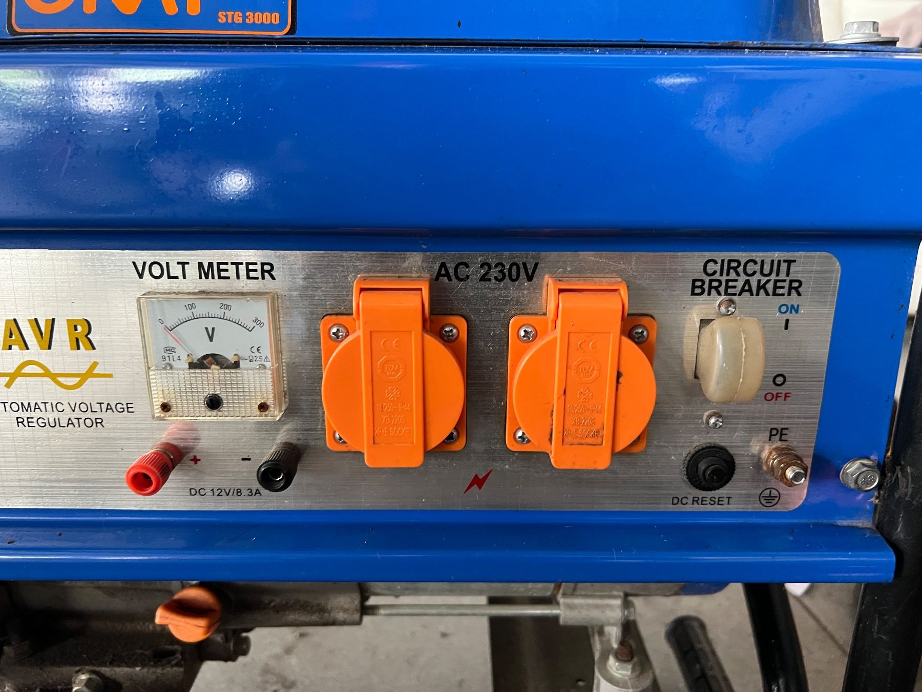 Generatori di corrente: OKAY STG3000 Stromgenerator 3000W mit AVR – Usato da Mellingen venduto da dmi_nps2 3
