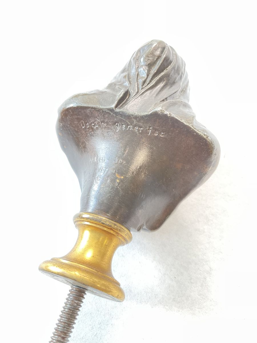 Sculture & Statue: Ancien buste, signé  – Usato da Malleray venduto da Robot12 2
