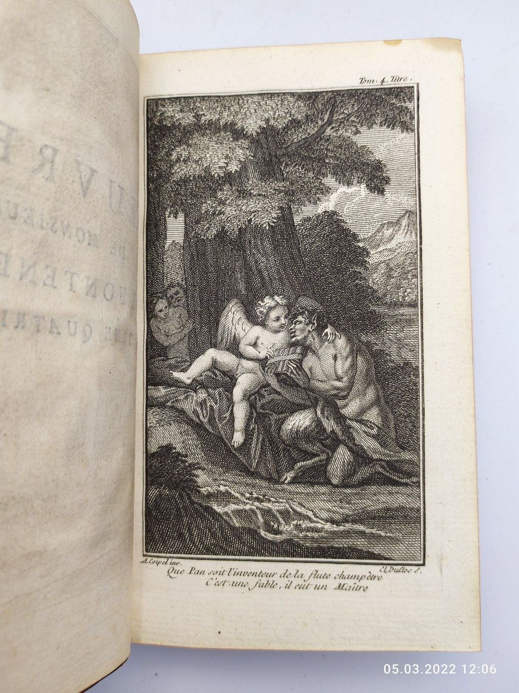 Livres: FONTANELLE - OEUVRES - 1758 – D'occasion à Goldach par Gaip 4