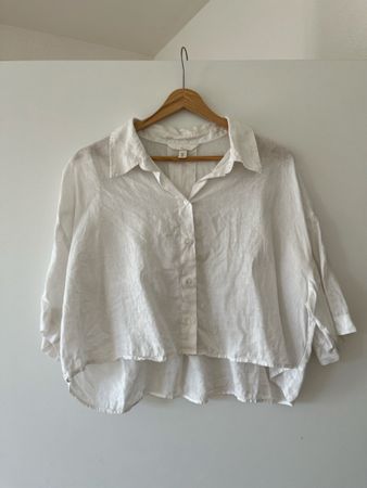 Leinenbluse