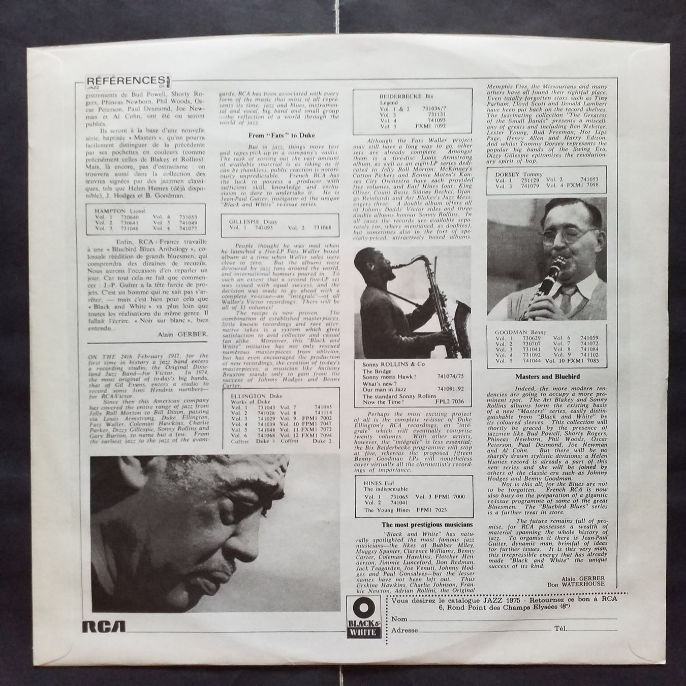 CD: DUKE ELLINGTON,  third ............ 1st 1975  - NEW - – Nuovo (secondo la descrizione) da Yverdon-les-Bains venduto da Jacotreut 2