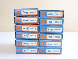 Roco 12 x Weichenteile H0 - Neuwertig