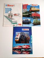 Prospectus nouveautés Neuheiten, News, Roco 1988, 1989, 1991