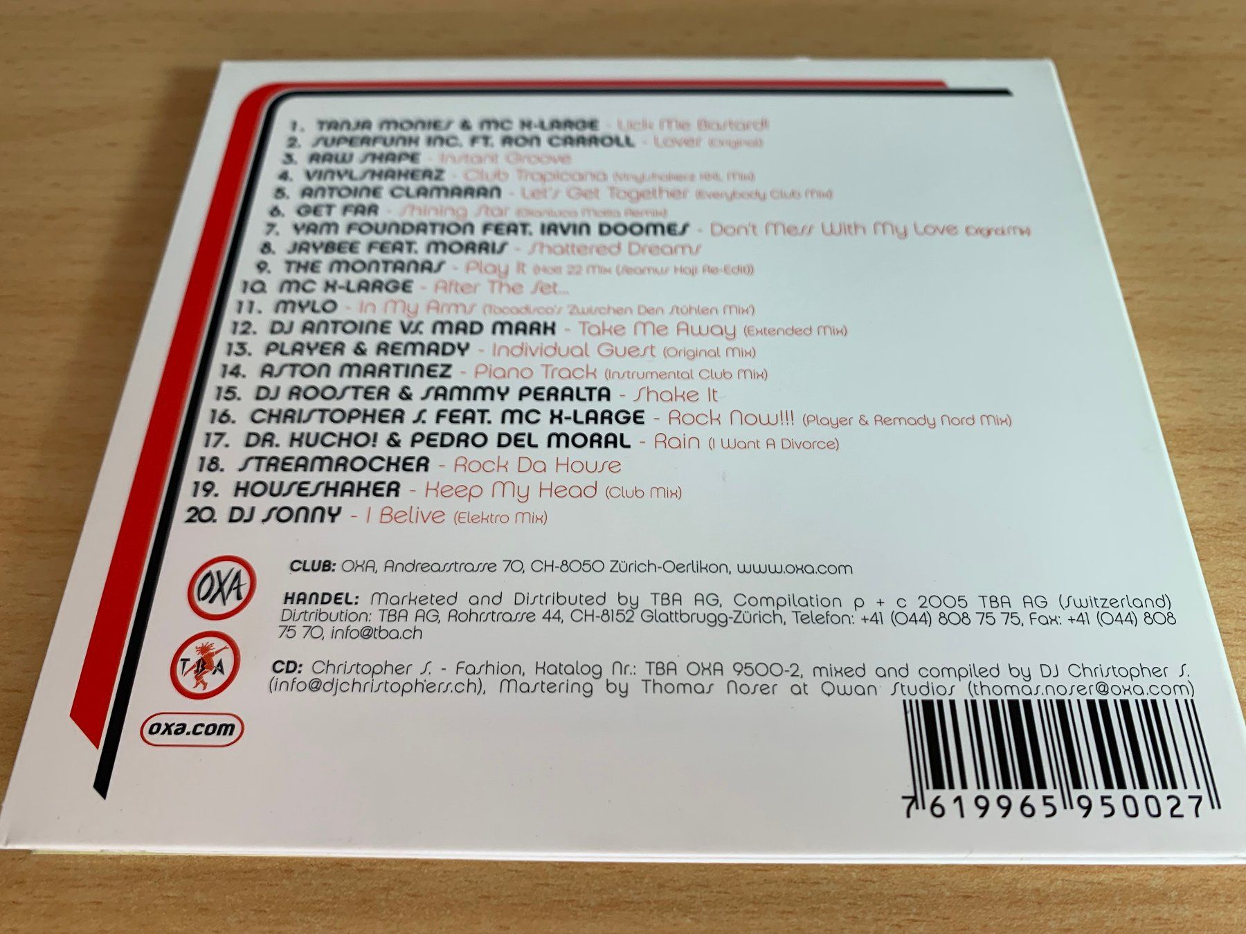 CD: Christopher S » Fashion – Usato da Rikon im Tösstal venduto da Alpenmutz 1
