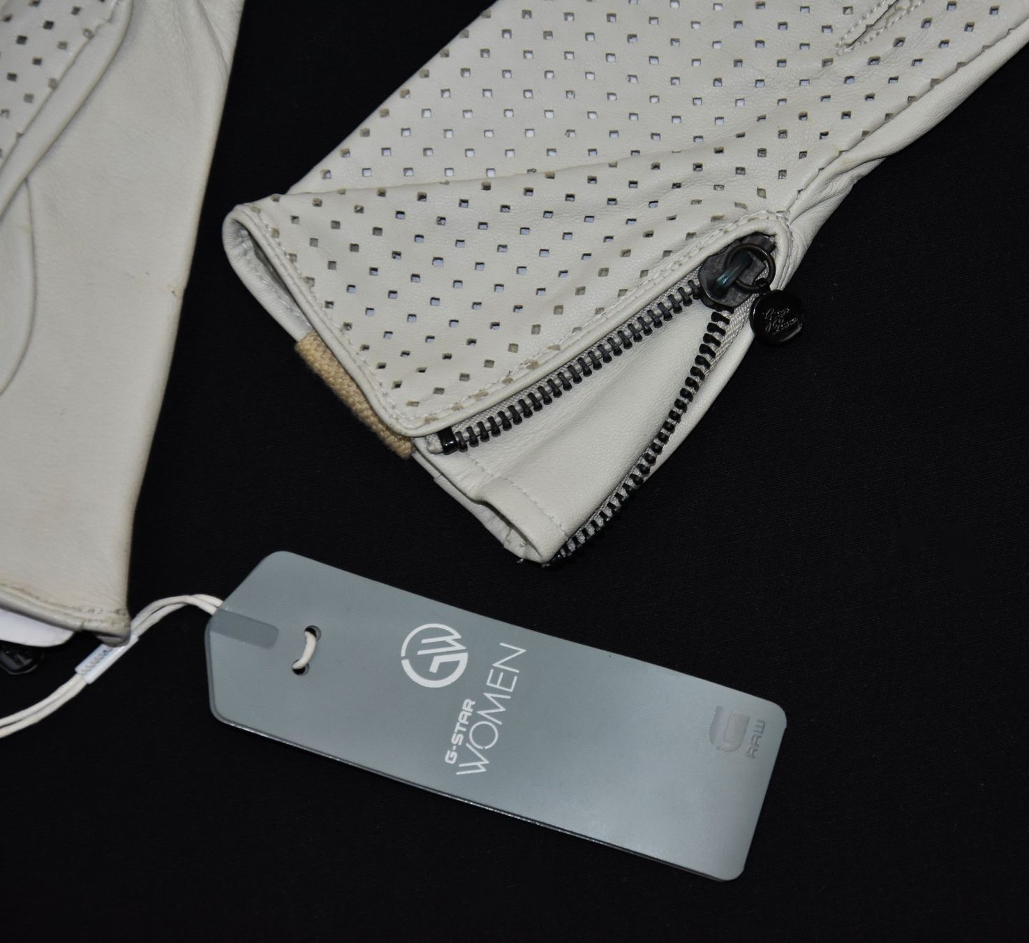Guanti & manicotti: G Star Raw  Damen Handschuhe / Echtes Leder/beige /Gr.S – Nuovo e nell'imballaggio originale da Wohlenschwil venduto da EddieS-Outlet 4