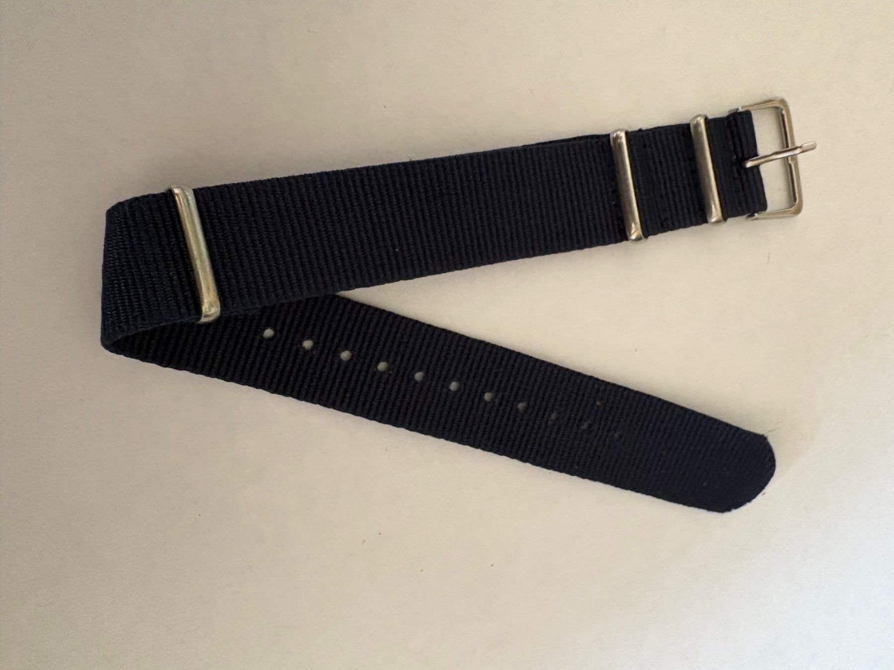 Bracciali & Braccialetti: Nato watch strap in blau – Usato da Winterthur venduto da UncleMikha-el