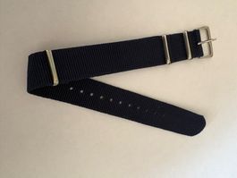 Nato watch strap in blau