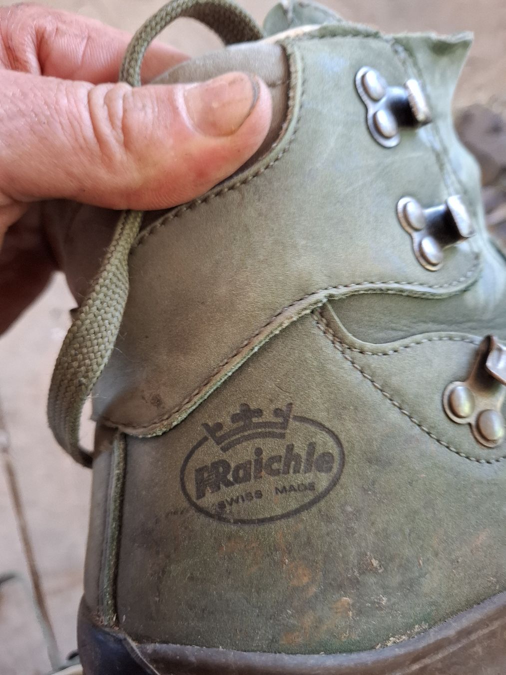 Raichle Chaussures hommes: chaussures de marche collectors – D'occasion à Epiquerez par Larechesse 2