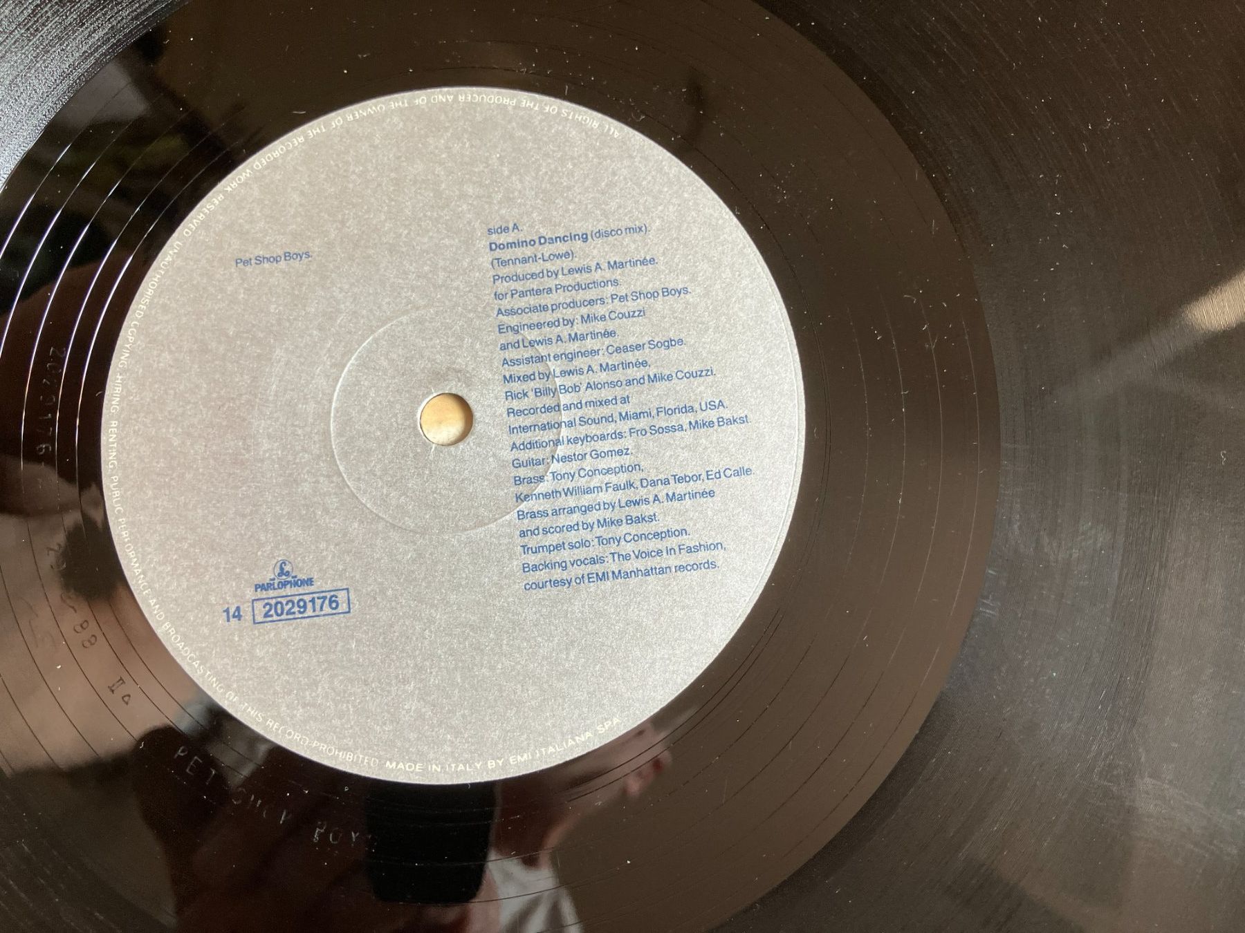 Dischi in vinile: Pet Shop Boys – Usato da Aarwangen venduto da Jukebox3 5