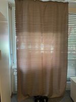 Halbtransparenter Vorhang inkl. Vorhanggleiter & Clips 2 pc