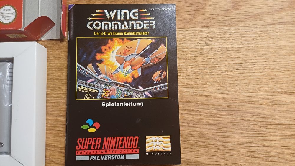 Nintendo Giochi: Wing Commander Super Nintendo SNES OVP Spiel Pal Version  – Usato da Aarau venduto da Kaesekuchen2000 3