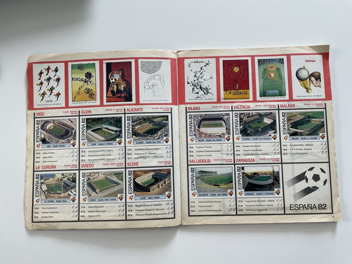 Panini Album: Album Panini WM 1982 – Usato da Evilard venduto da Leomau 3
