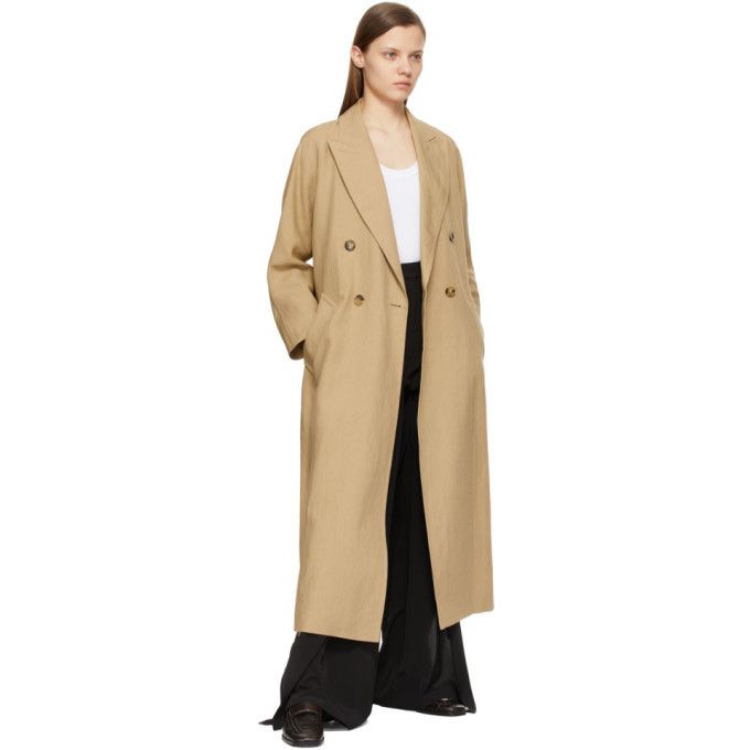 Max Mara Cappotti: Max Mara Leinen Trench – Usato da Sion venduto da b2c1cat 8