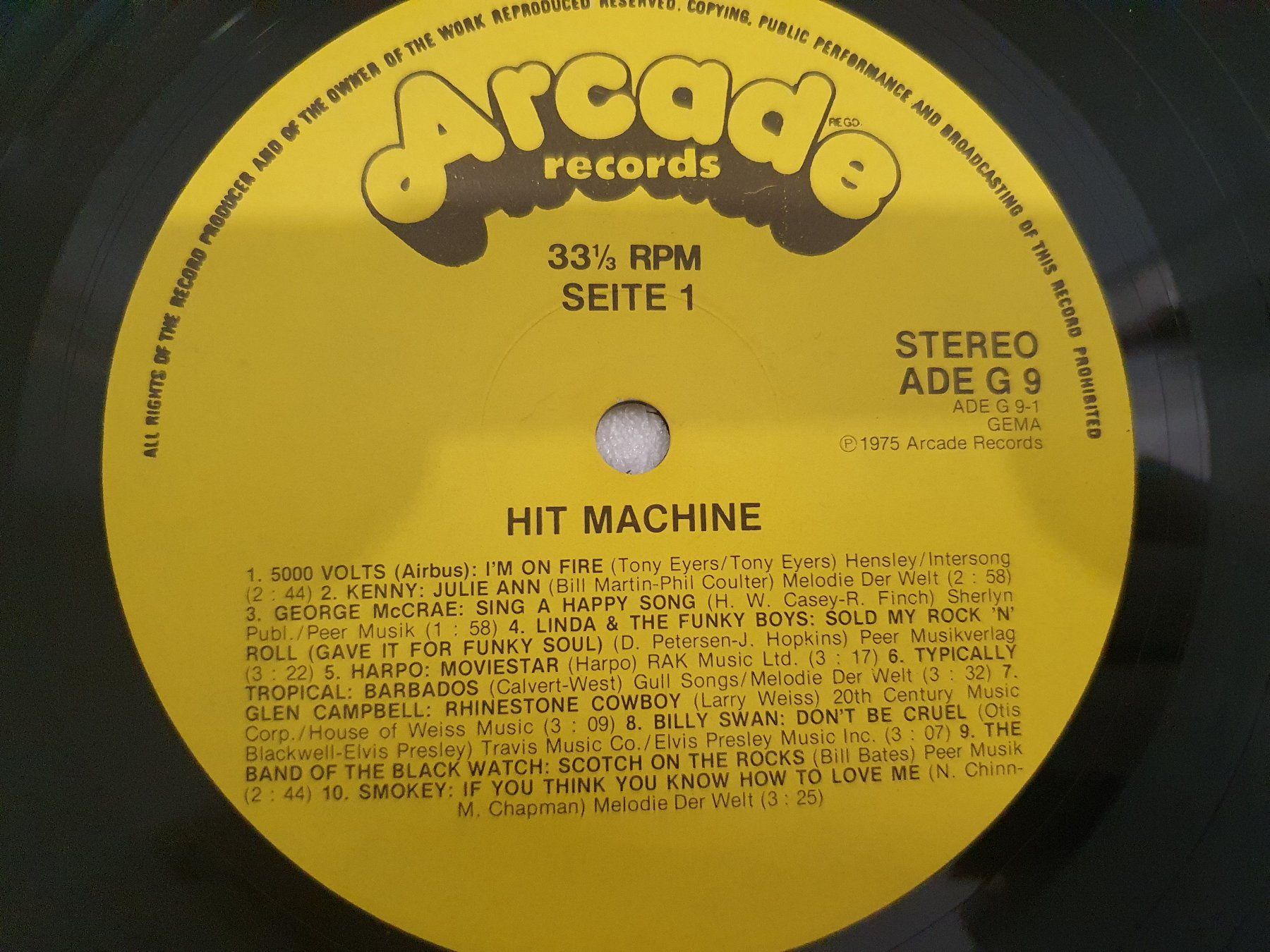 Dischi in vinile: Hit Machine – Usato da Uster venduto da Vinyl-Leidenschaft 8