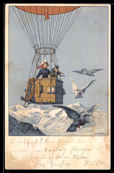 Cartoline postali: Frankfurt a. M., Internationale Luftschi – Usato da Berlin venduto da bartko-reher