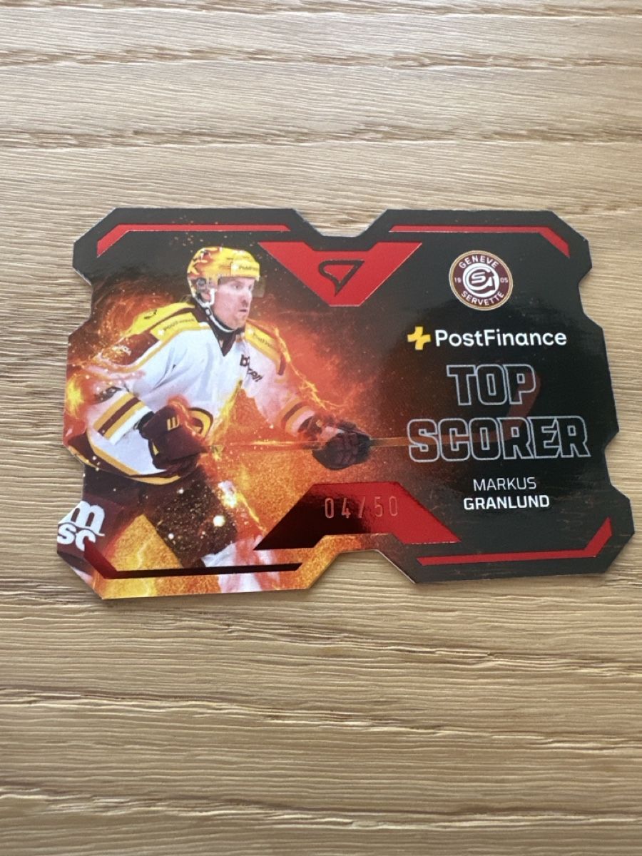 Sportzoo Carte collezionabili: Sportzoo Topscorer Markus Granlund – Nuovo (secondo la descrizione) da Ueberstorf venduto da Schmuedi1