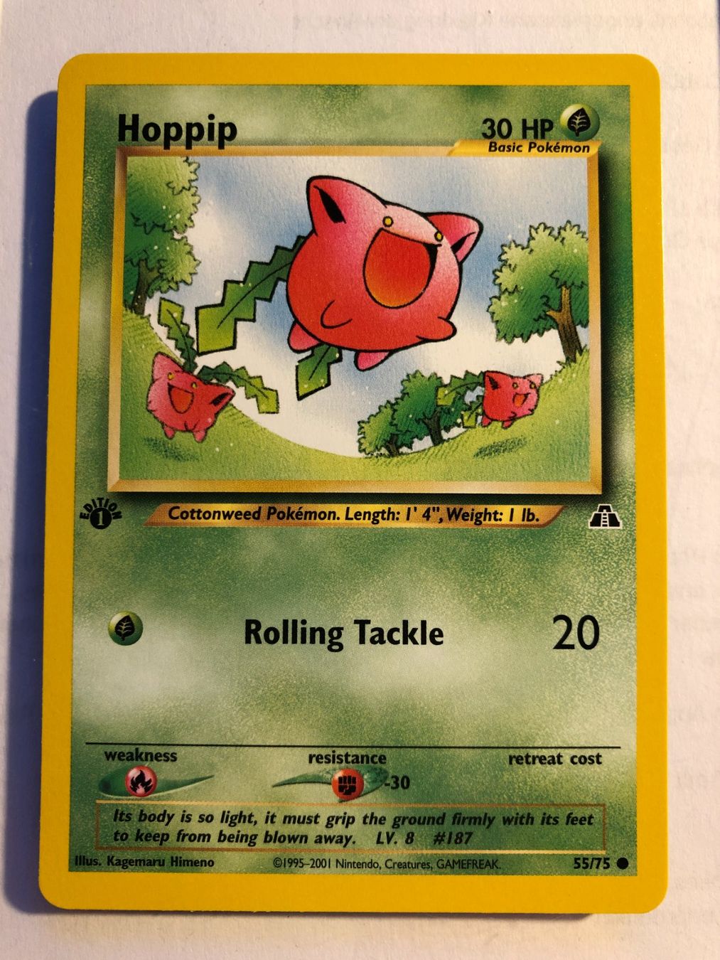 Sammelbilder & Trading cards: Hoppip 1st Neo Discovery - MINT - ab 1.- – Gebraucht aus Giubiasco von dan_pr8b