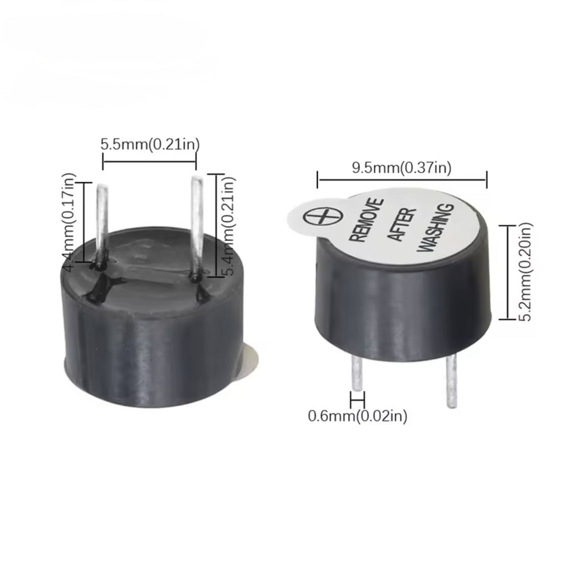 Elektronikbauteile: 5V Piezo Beeper (aktiv) – Neu und originalverpackt aus Luzern von MusikElektronikShop 1