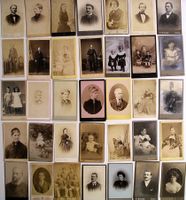 mehr als 50 CdV (Carte de visite - Fotografien)