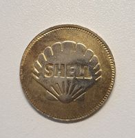 alte Shell Münze/ Jeton