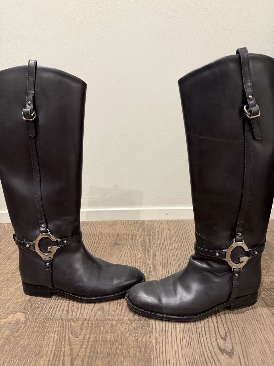 Gucci Scarpe da donna: Gucci navy riding boots – Usato da Herrliberg venduto da Tubalp 1