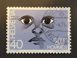 Timbre CH 1973 (30. VIII.) N° 547 - Visage d'un enfant