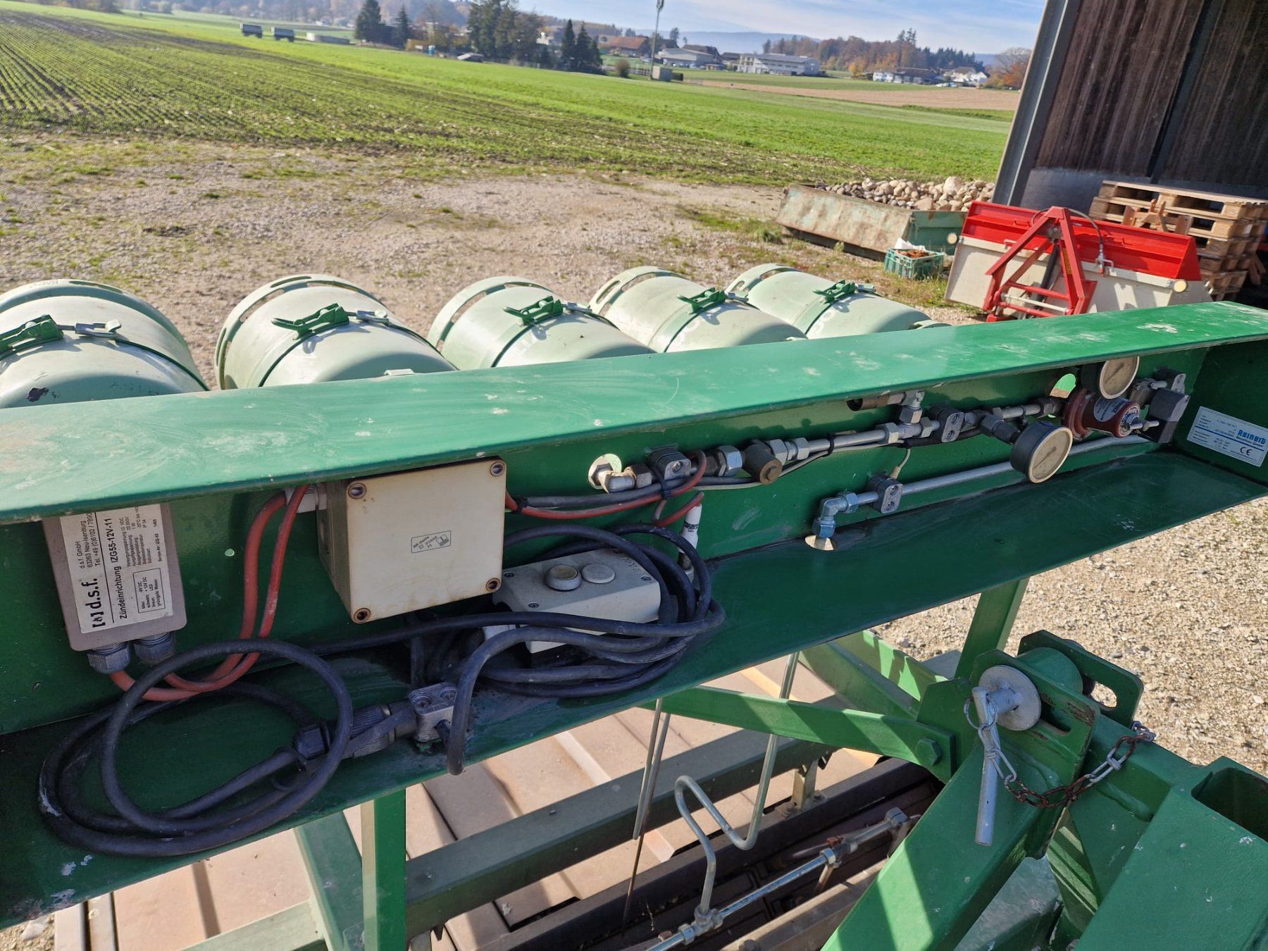 Tutte le macchine: abflammen maschine unkraut für traktor – Usato da Epsach venduto da Damianos1200 2