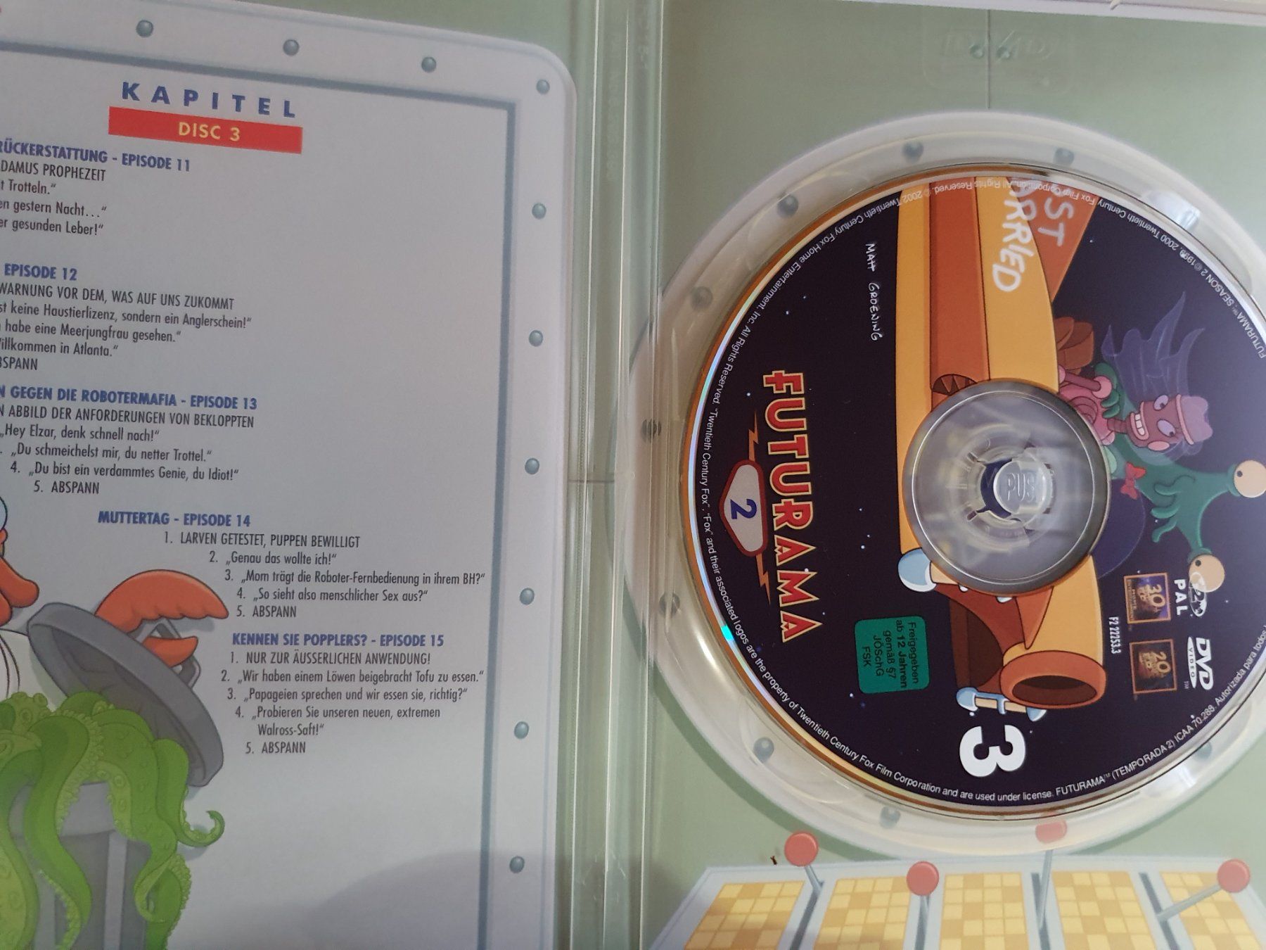 Alle DVDs: FUTURAMA Season Two DVD – Gebraucht aus Oberdorf BL von BaldenEagle 2