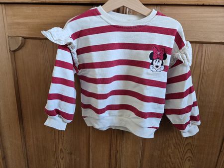 Pullover mit Minnie Mouse Disney von Zara Gr. 104