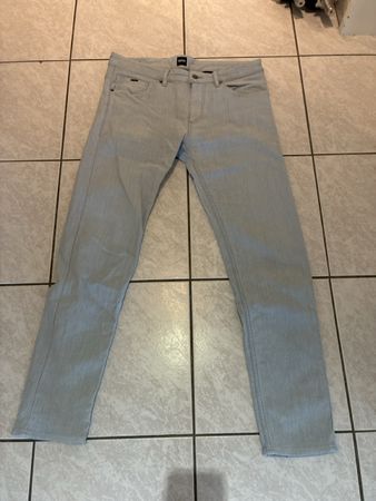 Jean BOSS homme gris taille 36/32 bon état