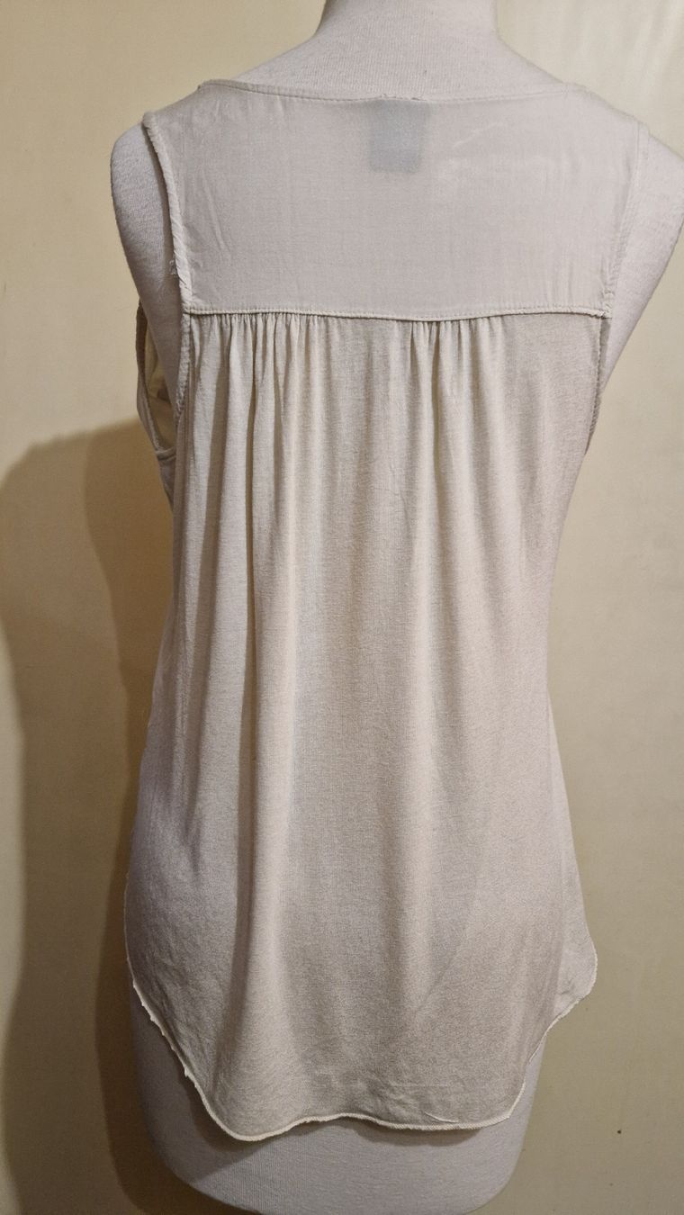 Tops: Leichtes Sommertop, beige, Knöpfe, Gr. L – Neu (gemäss Beschreibung) aus Oberengstringen von Sheera7 3