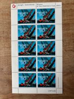 10x -.90 Briefmarken postfrisch Alinghi Block 2003