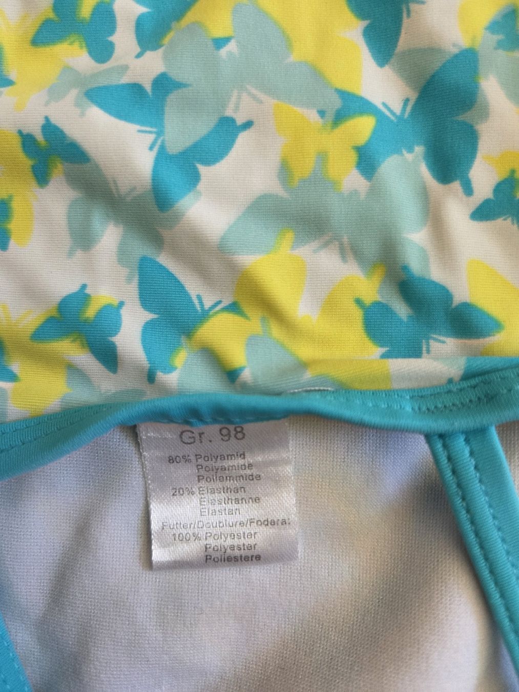 Costumi da bagno & Bikini: Badekleid Gr. 98, Badkleid, Schmetterlinge, Badeanzug – Usato da Ottikon venduto da swiftchocolate 2