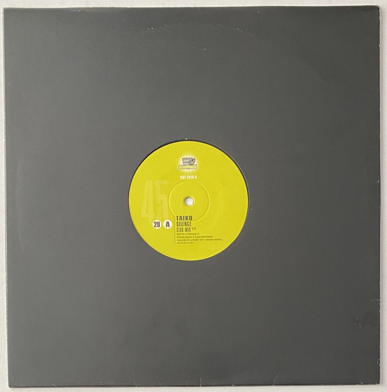 Vinyles: Taiko, Silence (Trance) – D'occasion à Flums par Empe1