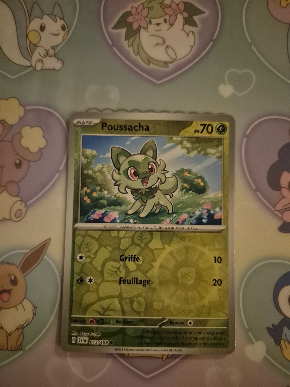 Pokémon Carte collezionabili: Poussacha Reverse Pokemon SVI 013/198 FR – Nuovo (secondo la descrizione) da Altdorf UR venduto da Josi5588 1