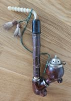 Gesteckpfeife / Jägerpfeife aus Holz (gebraucht)
