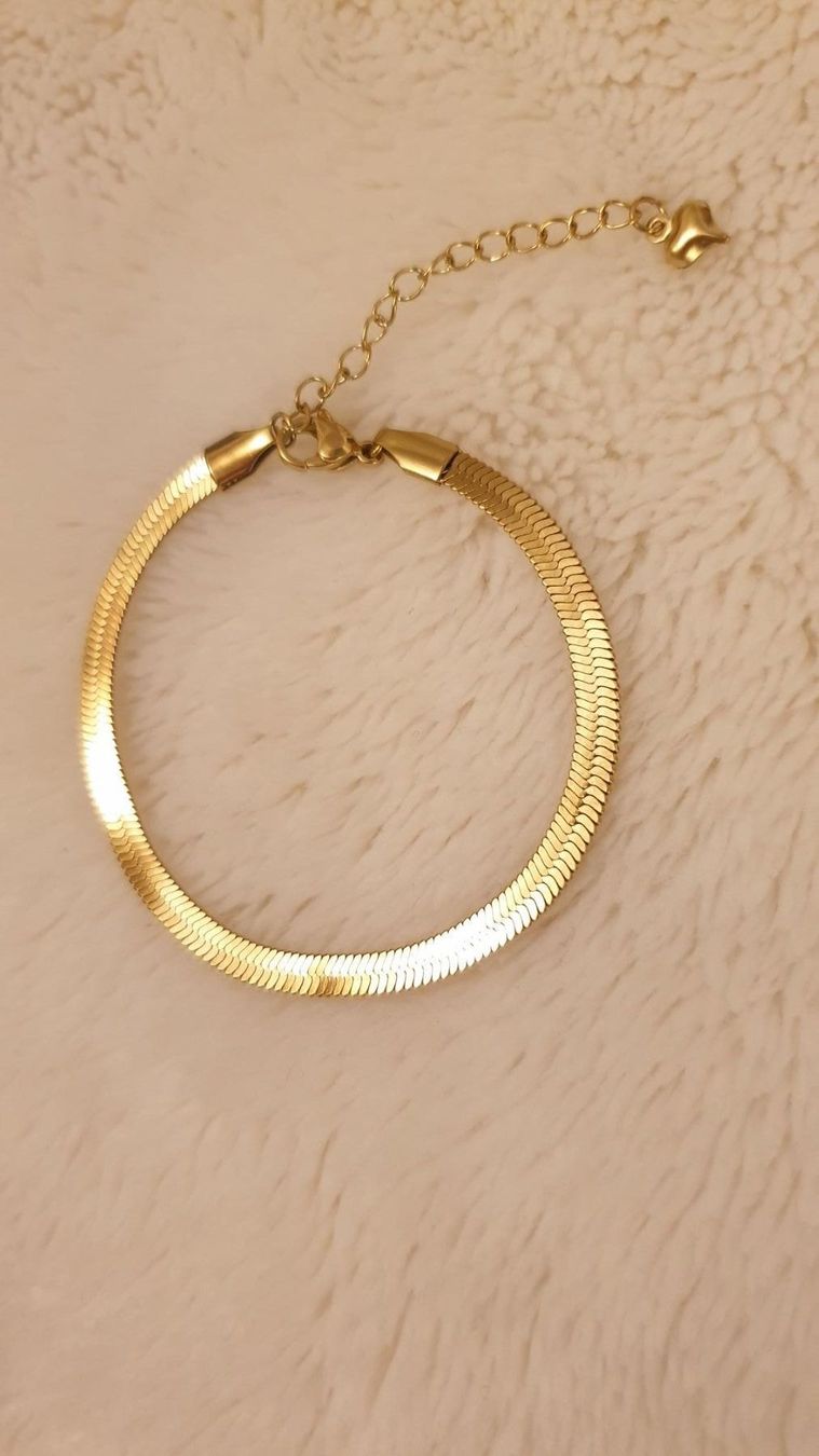 Bracciali & Braccialetti: Armband mit Schlangenkette – Nuovo e nell'imballaggio originale da Würenlos venduto da Abracadabra26