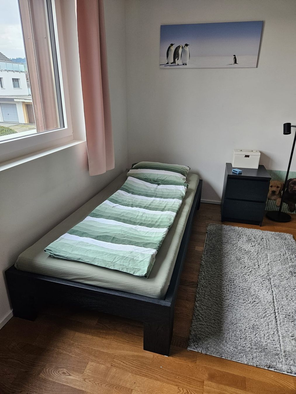 Letti: Bett 90 x 200, schwarz – Usato da Boswil venduto da Bruceline77