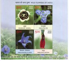 Block "Blumen". Indien