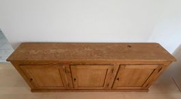Sideboard Massivholz vintage 3 Tueren mit Gebrauchssp...