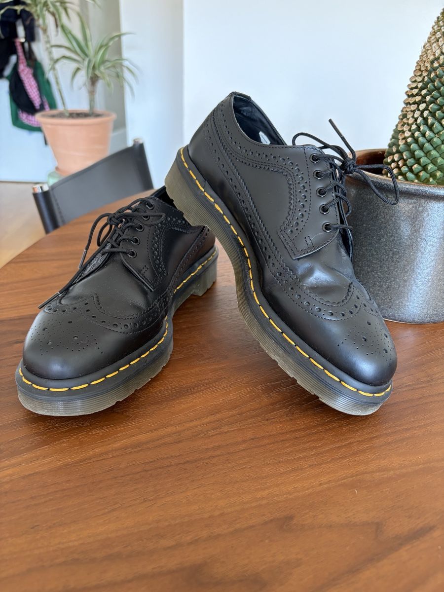 Dr. Martens Herrenschuhe: Dr. Martens schwarz Leder Grösse 42 – Gebraucht aus Mühlethurnen von gingerlily41 2