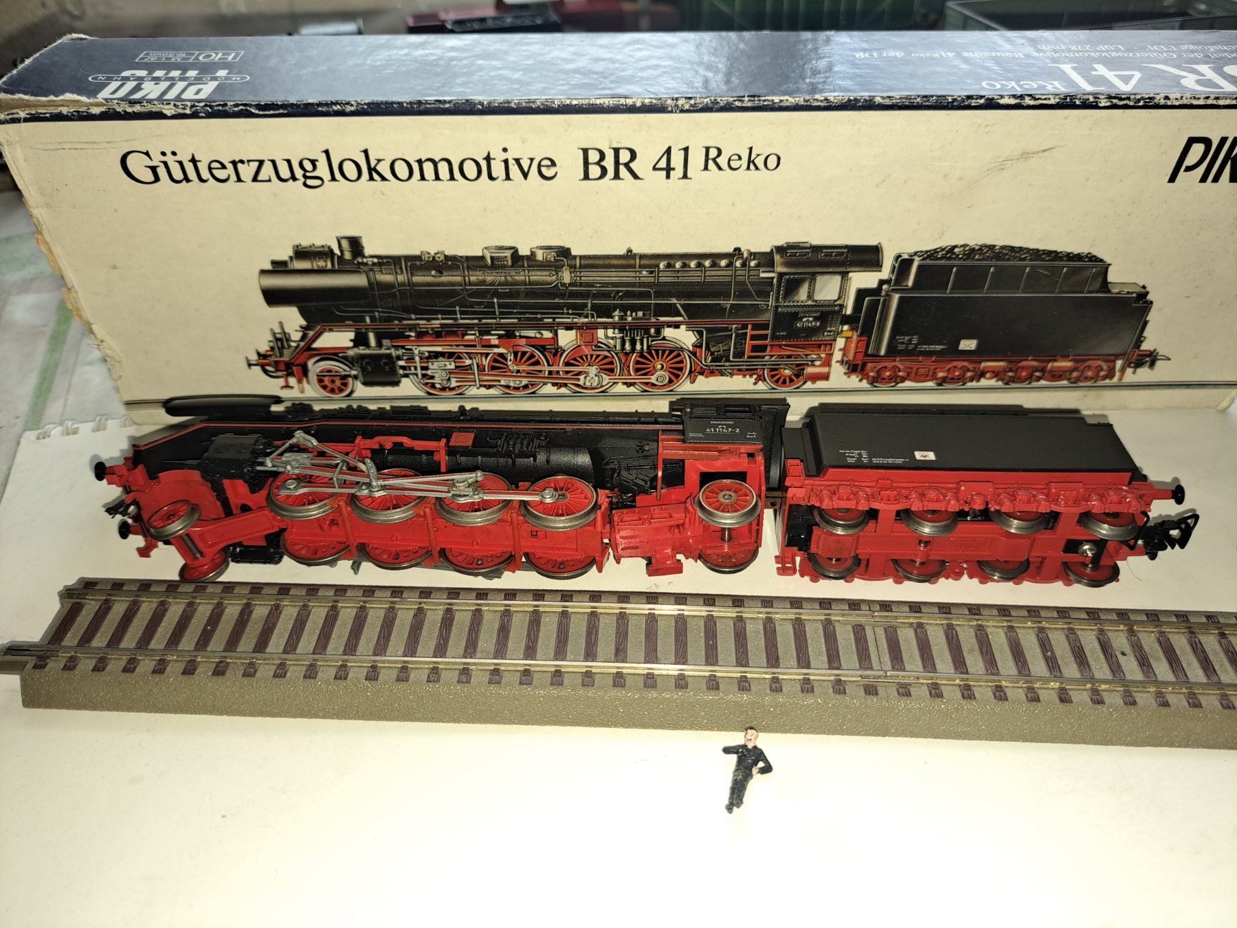 Piko Modellini di ferrovie: Piko Dampflok BR 41 Reko 2 mal – Usato da Schwanden GL venduto da roerich20 5