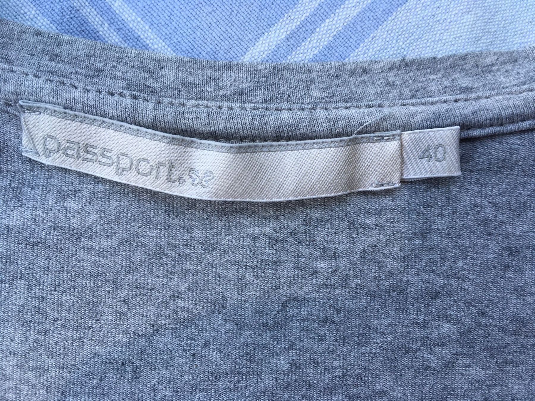 T-shirt: Langarmshirt, grau Grösse 40 – Usato da Münchenstein venduto da ann_2n6y 2