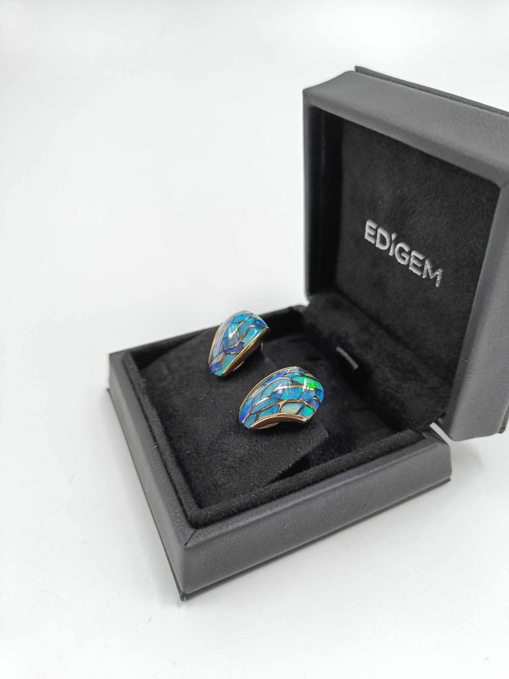 Boucles d'oreille: OPAL OHRCLIPS IN 750 ROTGOLD – D'occasion à Luzern par EdiGem 2