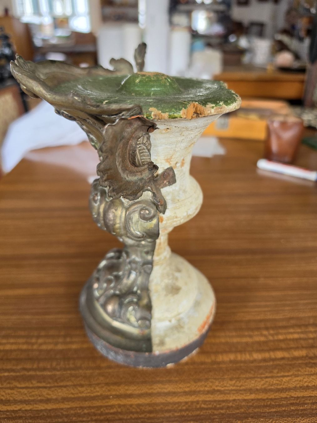 Altre raccolte & rarità: Antike Blumenschale / Kerzenständer Vintage – Usato da Mettlen venduto da elios0888 3